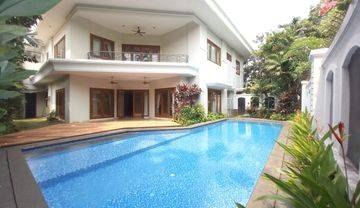 Disewakan Rumah Mewah Garden Dan Private Pool Dekat Sekolah Jis Dan Mall Pondok Indah Dan Toll Dan Rumah Sakit Dan Lokasi Tenang Aman Prime Area Pondok Indah Jakarta Selatan