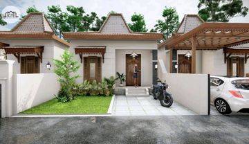 Rumah Murah, 200 Jutaan, Desain Etnik Modern Di Timur Prambanan