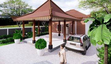 Dijual Rumah Konsep Joglo Murah Di Sleman Dekat Hyatt Regency 