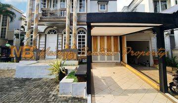 Disewakan Rumah Mewah Full Furnished Lengkap Jacuzi Dan Ruang Sauna Lokasi Sangat Strategis Di Taman Giri Loka Bsd City Tangsel