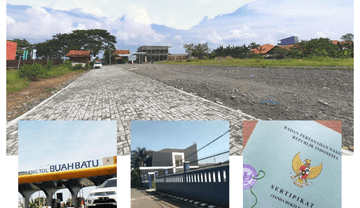 Tanah Strategis Bandung, Area Perumahan Buahbatu, Harga 4jt an SHM 