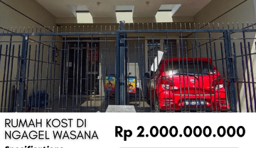 Dijual Harga Murah Rumah Kos 9 Kamar di Ngagel Wasana Surabaya