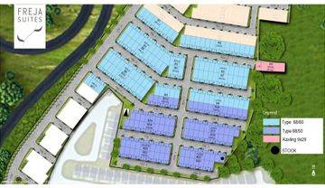 1 Unit Batalan Freja Suites Bsd Samping Aeon Mall Ready Siap Pakai