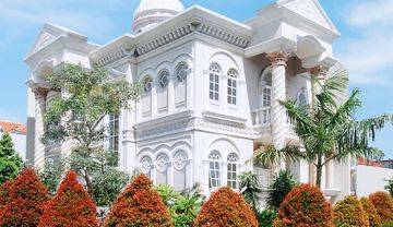 Rumah Mewah Konsep Resort European Classic Desain Rn 