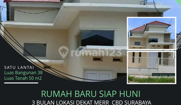 Rumah Modern Minimalis Selangkah Ke Merr Surabaya