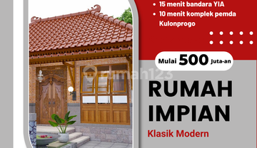 Rumah Cantik Etnik Jawa di Krembangan Panjatan Kulon Progo Jogja