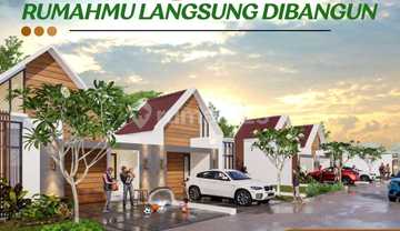 Rumah 1lantai Scandinavian Mewah Murah Cantik 