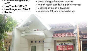Dijual Rumah 1 Lantai di Taman Bougenville Lippo Cikarang