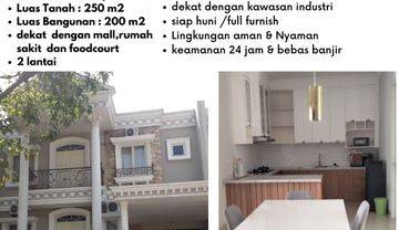 Disewakan Rumah 2 Lantai Siap Huni di Bukit Indah Raya Vassa Terrace Lippo Cikarang