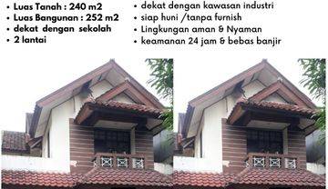 Disewakan Rumah 2 Lantai di Palem Utama Beverly Lippo Cikarang