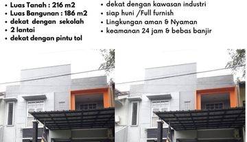 Disewakan Rumah di Palem Kenari Taman Beverly Lippo Cikarang