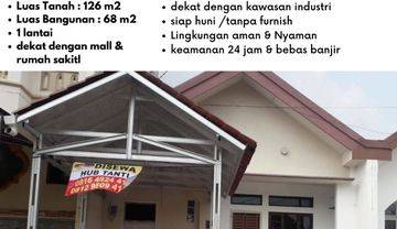 Disewakan Rumah Siap Huni di Cemara 1 Meadow Green Lippo Cikarang
