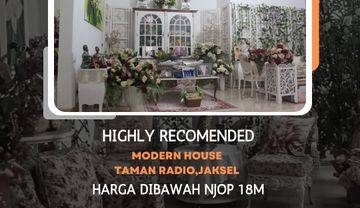 Modern House Harga Dibawah NJOP @Taman Radio Jaksel