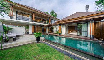 Dijual villa exclusive dengan green concept di Jimbaran, Kuta Selatan, Badung  Rumah Furnished SHM - Sertifikat Hak Milik Baru di Jimbaran