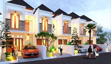 Rumah Modern Minimalis 2 Lantai Di Jl Jaya Giri Renon