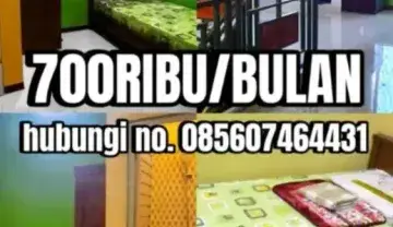 Kost Putri Epsilon Tipe A lengkap Daerah dingin dan Asri buat belajar