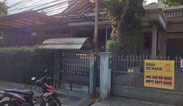 Rumah disewakan dekat Kampus UNPAD, Ged. Sate, Dago di Jalan H Wasid Dipati Ukur 