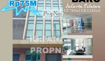Gedung di Jl Kebayoran Baru, Jakarta Selatan.