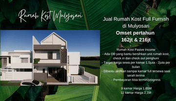 Rumah Kost 9 Kamar di Surabaya Its Mulyosari Baru, Surabaya SHM 