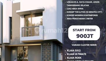 Rumah 2 Lantai Giantara Serpong City Klaia 5x12 