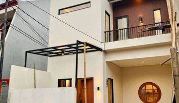 Rumah Dijual 2 Lantai Bergaya Scandinavian Di Pondok Kopi Duren Sawit Jakarta Timur