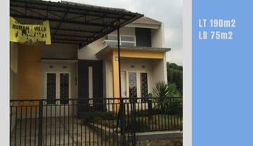 Rumah Villa Bagus Luas Perum Permata Land View Gunung Kota Batu