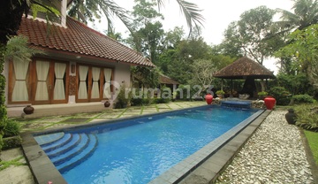 Rumah Villa Asri Dengan Kolam Renang Di Pakem, Sleman