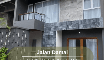 Dalam Perumahan Eksklusif One Gate di Jl Damai Rumah Baru Dijual