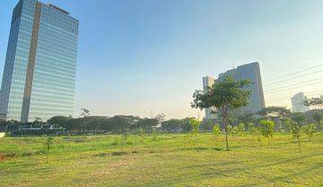 Kavling Komersial Strategis View Forest Park Depan Mall Di Jalan Utama Escala Alam Sutera