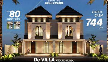 Rumah baru 2 lantai villa Kedung mundu depan kampus UNIMUS 50 M jl Kedung mundu raya Tembalang Semarang 