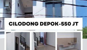 Rumah Kampung Depok Murah,2 Lantai 1 Km Alun Alun Depok