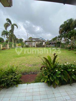 Rumah Dengan Konsep Villa Dengan view Gunung Lokon