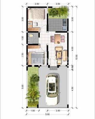 Rumah Murah di De Naila Park SHM Baru 