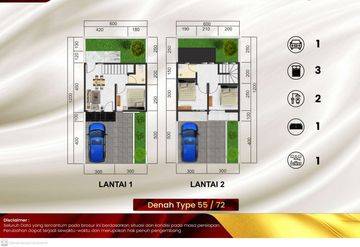 Rumah 2 Lantai Perintis 3 - Urip Sumoharjo Tamalanrea Makassar