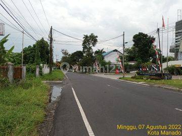 Tanah 2900m2 di Wanea Plasa cocok buat hotel