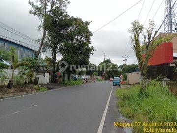 Tanah 2900m2 di Wanea Plasa cocok buat hotel
