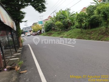 Tanah 2900m2 di Wanea Plasa cocok buat hotel