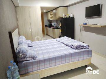 Apartemen studio furnished tengah kota Semarang siap pakai dijual di apartemen Warhol louis kienne simpang lima ahmad yani semarang tengah