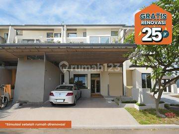 Rumah Strategis Harga Nego di Serpong Jaya Cluster The Garden Bisa Kpr J4901