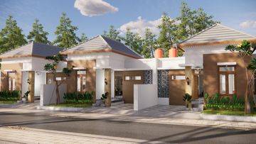 Rumah Murah Cantik Dekat Bandara Adi Sutjipto