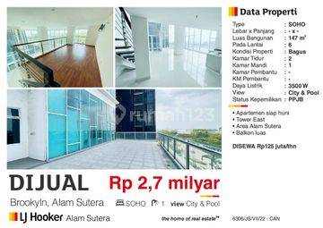 Harga Murah Brooklyn Alam Sutera
