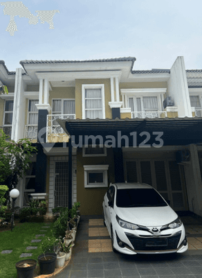 Disewakan Rumah Full Furnish 2 Lt Tgl Bawa Koper Cluster Fiordini