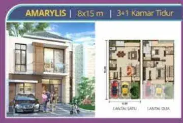 Dijual Rumah 8x15 Pik 2, Cluster Magenta, Termurah, Pik2