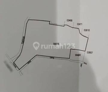 Tanah Lengkong Mainroad Bentuk Tanah Huruf L
