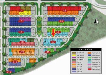Dijual Tanah Kavling Grand City Pineville Balikpapan 