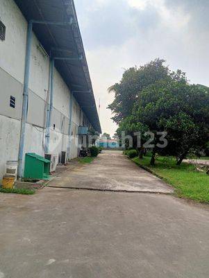 Pabrik di Kawasan Industri At Jl Raya Serang Cikupa. Luas Tanah 11.300