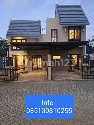 Rumah Modern 1 Lantai Strategis 