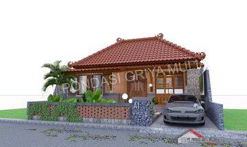 Rumah Cantik Desain Etnik Jawa Modern, Dekat Bandara Yia