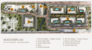 LRT CITY Bekasi - Eastern Green