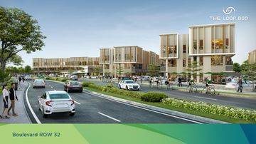 Ruko Baru 3 Lantai The Loop Bsd Strategis Hanya 2,1 Miliar